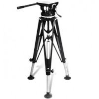 Quickset 4-63120-6A 3/4 Tripod, Elevator Column, Load Capacity 200 lbs/90 kg, 65 in/165 cm Max. Height